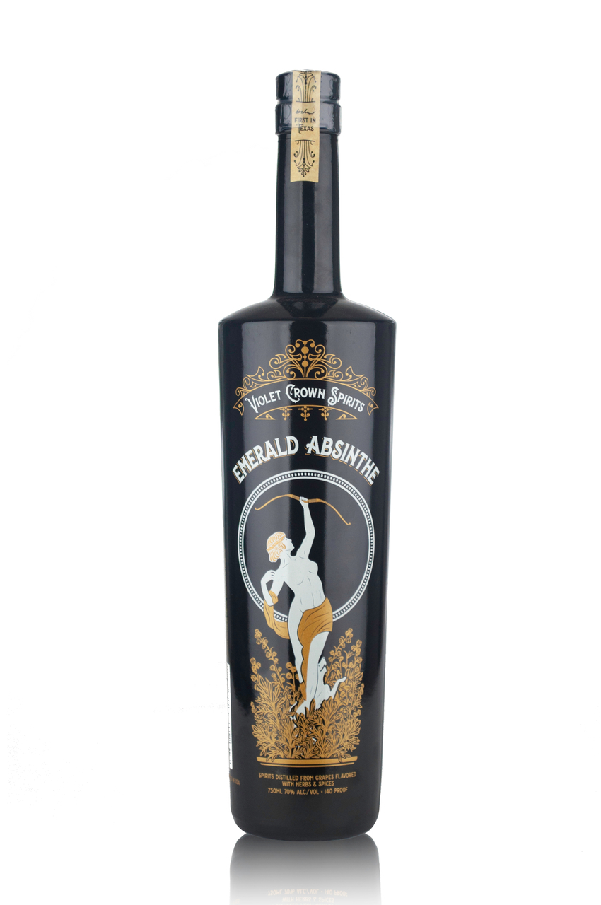 Emerald Absinthe Bottle Shot Emerald Absinthe Bottle Shot